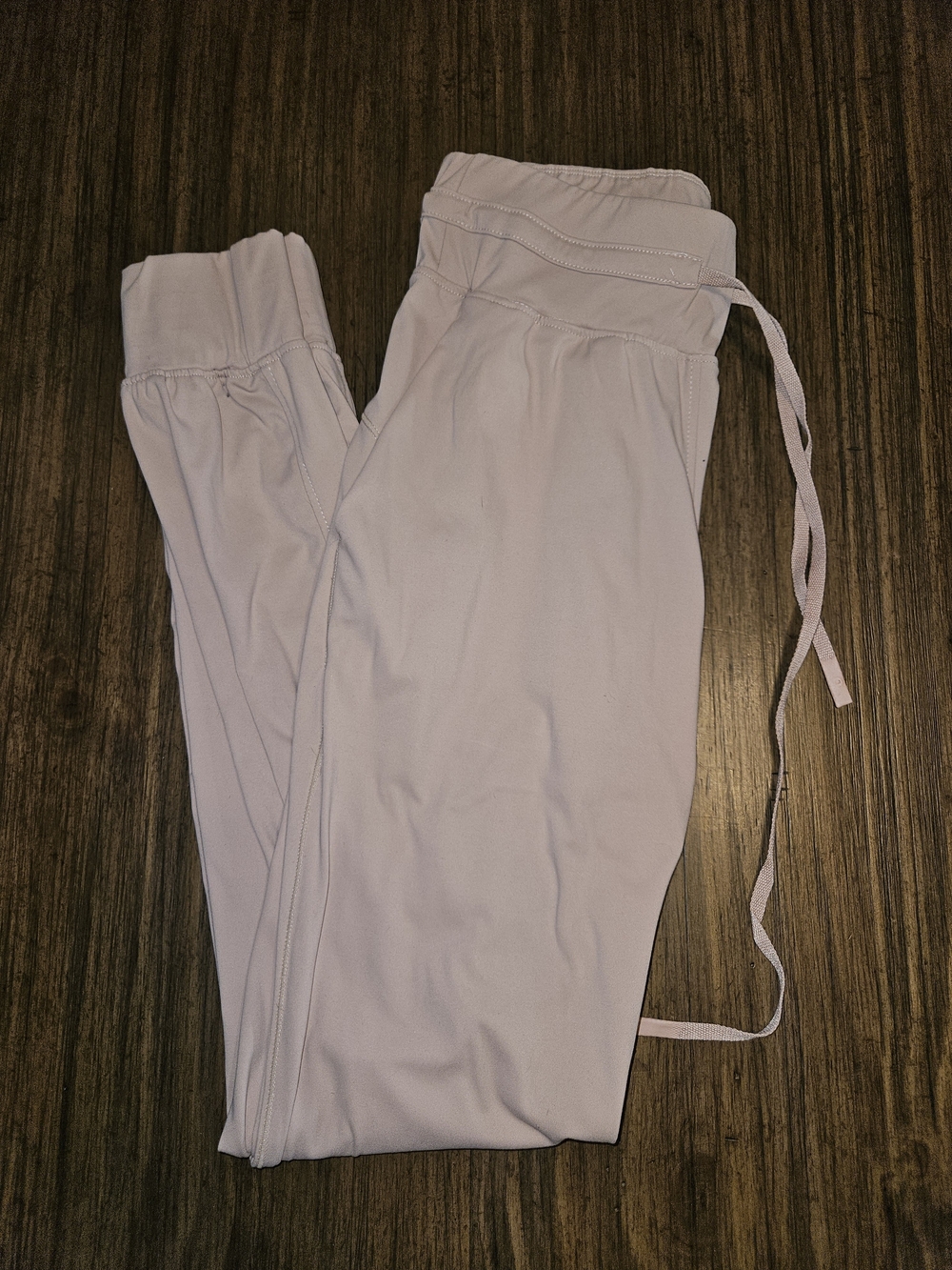 lululemon athletica Pale Pink Drawstring Track Joggers